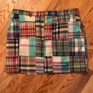 Ralph Lauren Sport Madras Mini Skirt